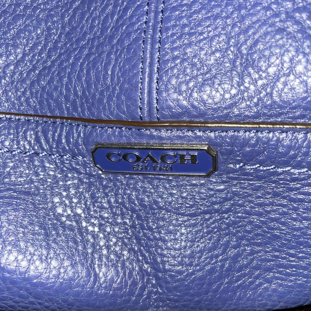 Coach Leather crossbody bag w/free matching wristlet - Picture 7 of 15